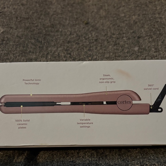 Dusty Rose Flat Iron - Women Hair Accessory